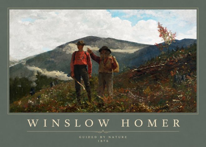 Winslow Homer The Two Guides No2 - Plakat