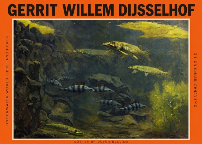 Gerrit Willem Dijsselhof Underwater Life No3 - Plakat