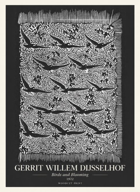 Gerrit Willem Dijsselhof Decorative Design No2 - Plakat