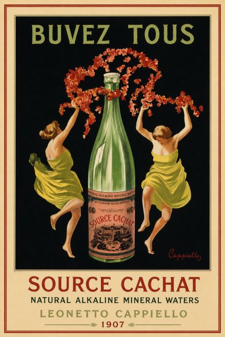 Leonetto Cappiello Source Cachat No5 - Plakat