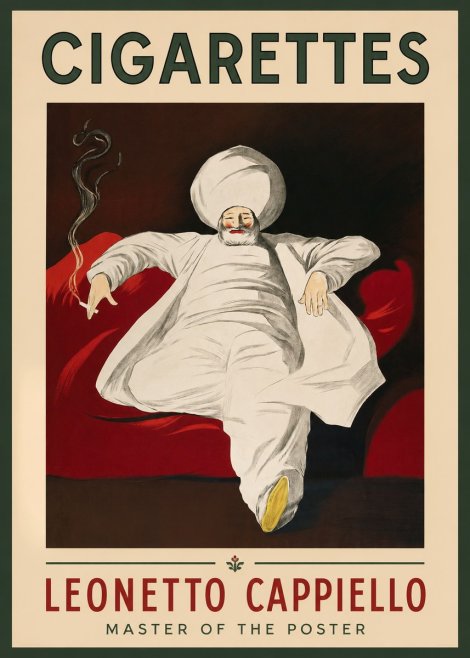 Leonetto Cappiello Cigarettes No1 - Plakat