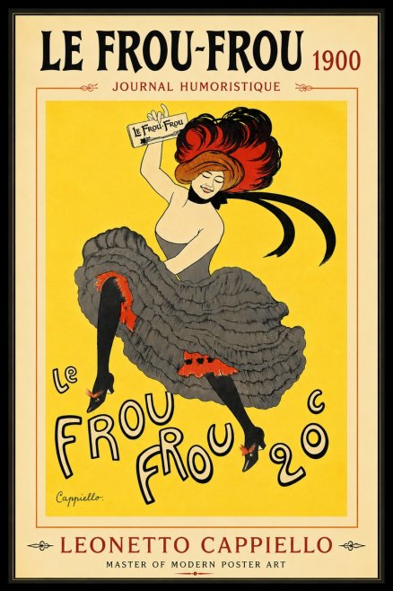 Leonetto Cappiello Le Frou-frou No5 - Plakat