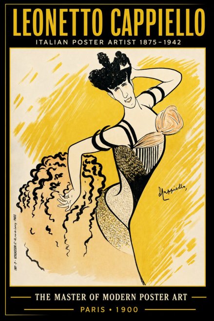Leonetto Cappiello The Dancer No3 - Plakat