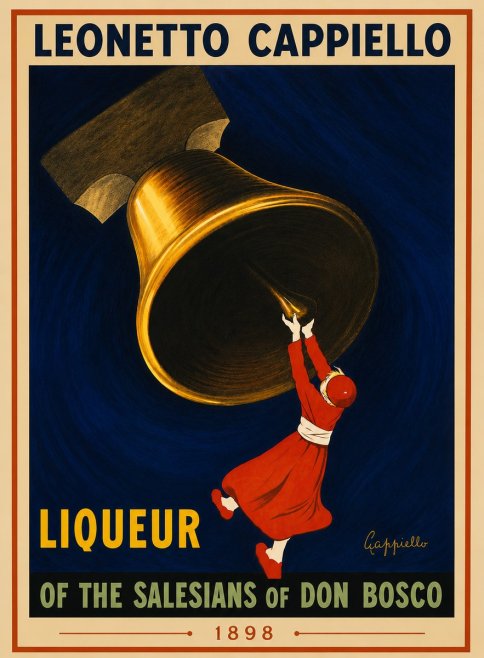 Leonetto Cappiello Liqueur of the Salesians of Don Bosco No5 - Plakat