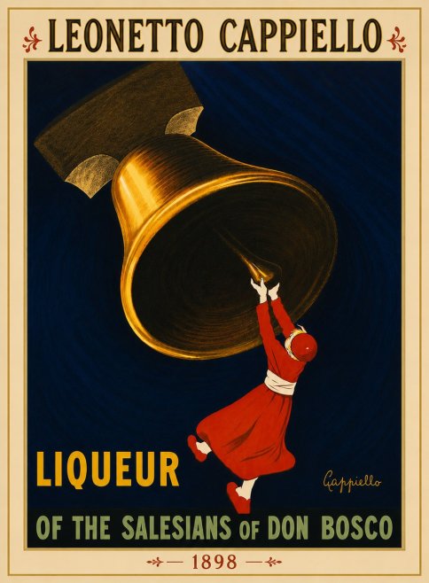 Leonetto Cappiello Liqueur of the Salesians of Don Bosco No6 - Plakat
