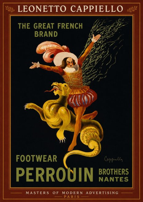 Leonetto Cappiello Footwear Perrouin No2 - Plakat