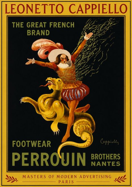 Leonetto Cappiello Footwear Perrouin No3 - Plakat