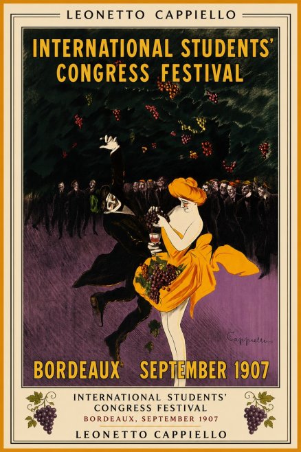 Leonetto Cappiello International Students' Congress Festival No4 - Plakat