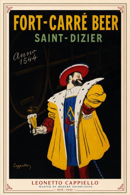 Leonetto Cappiello Fort-carré Beer Saint-dizier No2 - Plakat
