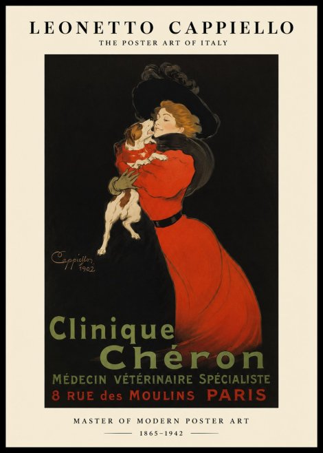 Leonetto Cappiello Clinique Chéron No1 - Plakat