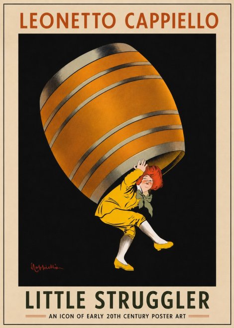 Leonetto Cappiello Little Struggler No4 - Plakat