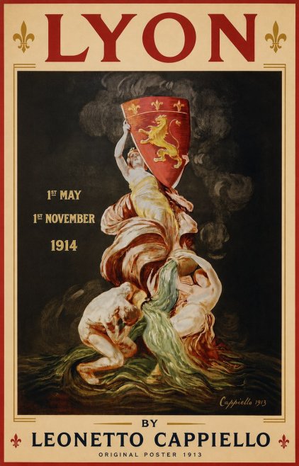 Leonetto Cappiello Lyon No2 - Plakat