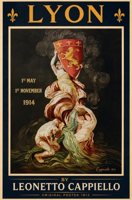 Leonetto Cappiello Lyon No3 - Plakat