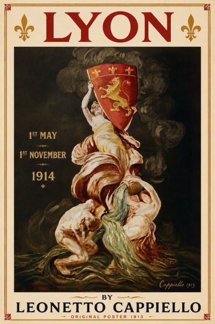 Leonetto Cappiello Lyon No6 - Plakat
