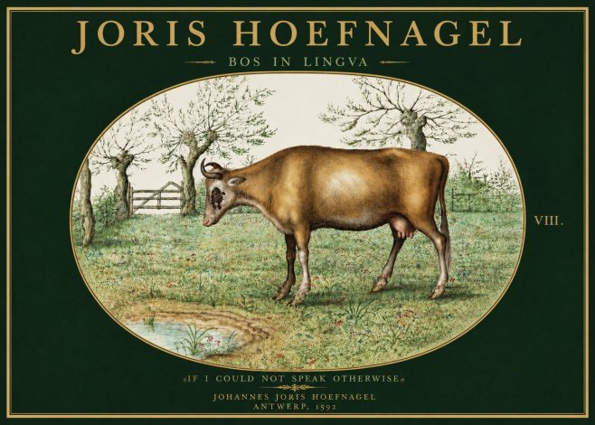 Joris Hoefnagel Bos in Lingva No5 - Plakat
