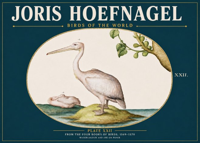 Joris Hoefnagel Plate Xxii No5 - Plakat