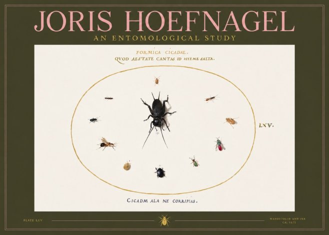 Joris Hoefnagel Formica Cicadae No2 - Plakat