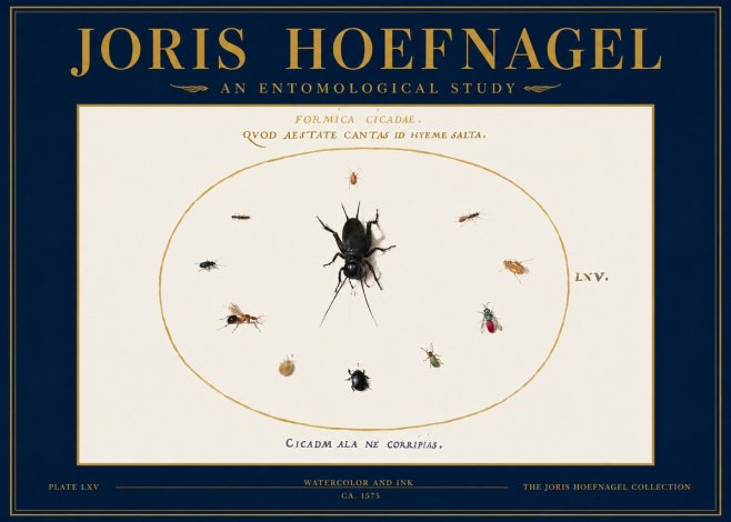 Joris Hoefnagel Formica Cicadae No3 - Plakat