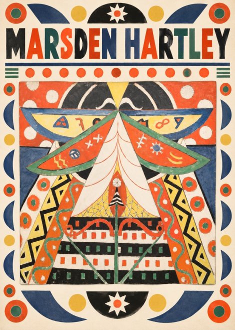 Marsden Hartley Painting No. 5 No3 - Plakat