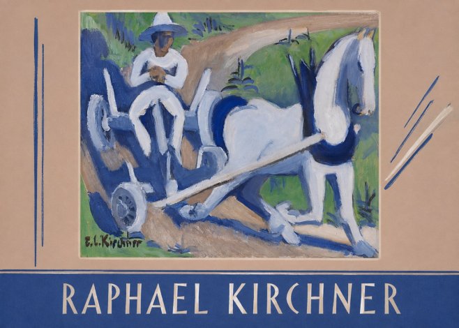 Raphael Kirchner Horse and Cart No2 - Plakat