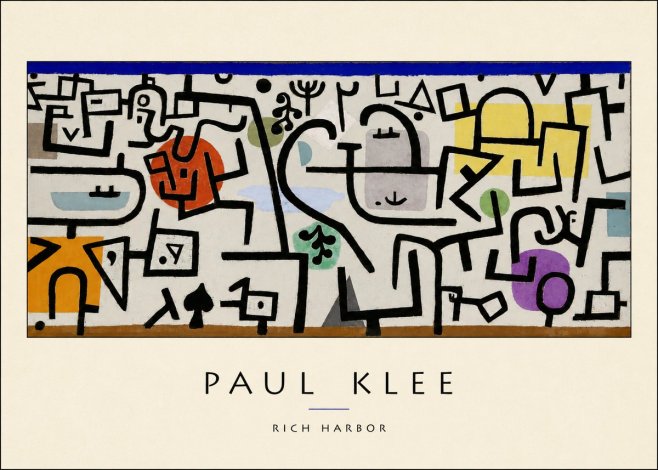 Paul Klee Rich Harbor No3 - Plakat