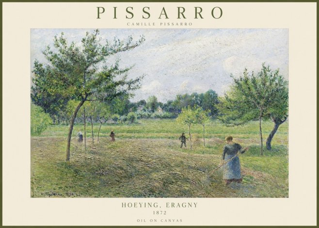 Pissarro Hoeying, Eragny No1 - Plakat