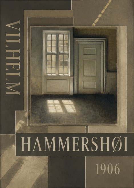 Vilhelm Hammershøi Interior. Sunlight on the Floor No6 - Plakat