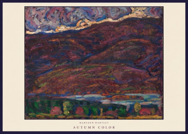 Marsden Hartley Autumn Color No6 - Plakat