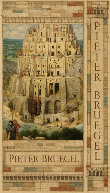Pieter Bruegel The Tower of Babel IV No6 - Plakat