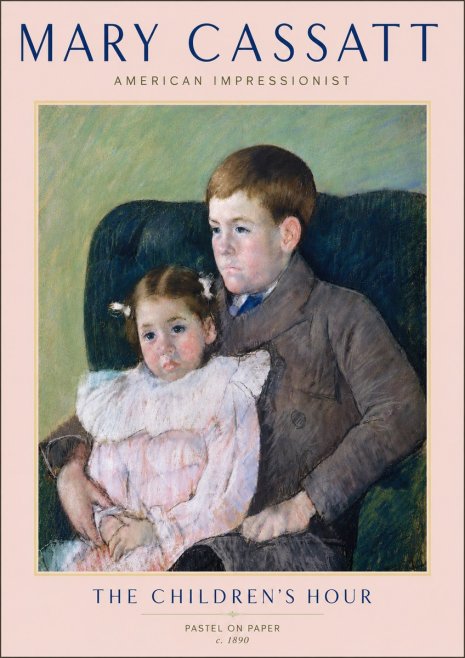 Mary Cassatt The Children's Hour No6 - Plakat