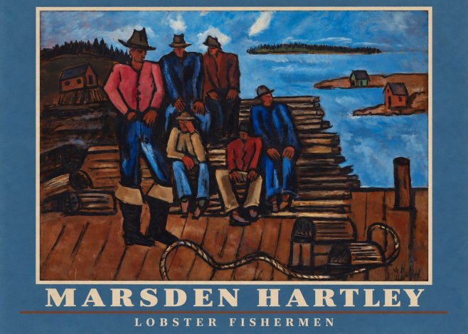 Marsden Hartley Lobster Fishermen I No1 - Plakat