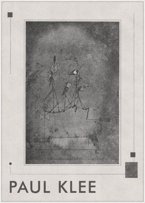 Paul Klee Group of Figures No1 - Plakat