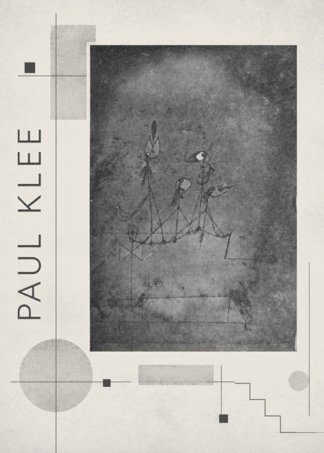 Paul Klee Group of Figures No2 - Plakat