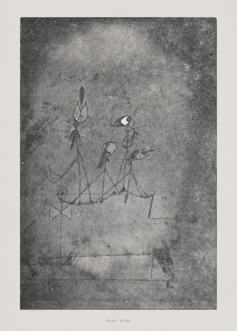 Paul Klee Group of Figures No6 - Plakat