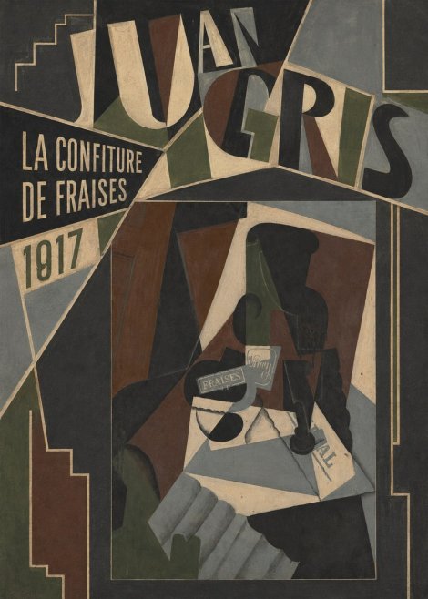 Juan Gris La Confiture De Fraises No5 - Plakat
