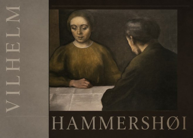 Vilhelm Hammershøi A Conversation No3 - Plakat