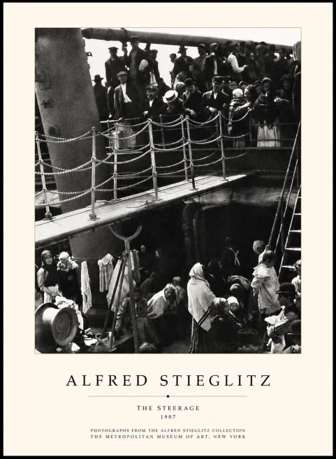 Alfred Stieglitz The Steerage – 1907 No5 - Plakat