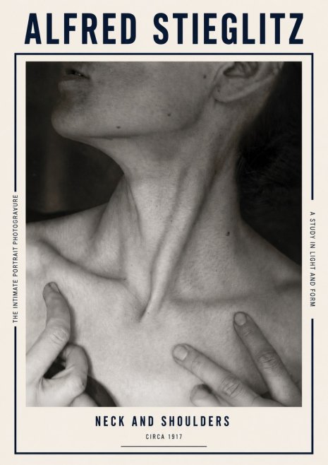 Alfred Stieglitz Neck and Shoulders No5 - Plakat