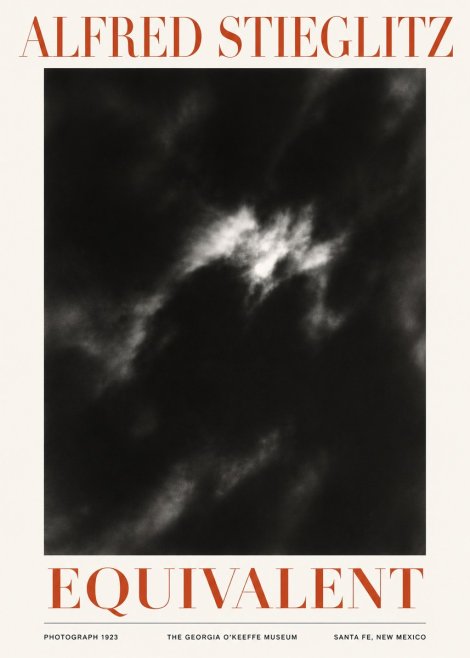 Alfred Stieglitz Equivalent IV No5 - Plakat