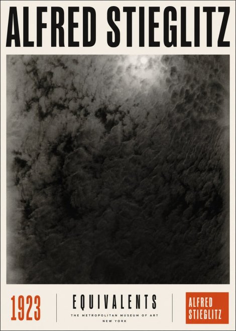 Alfred Stieglitz Equivalents IV No4 - Plakat
