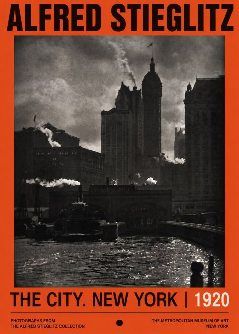 Alfred Stieglitz The City. New York No2 - Plakat