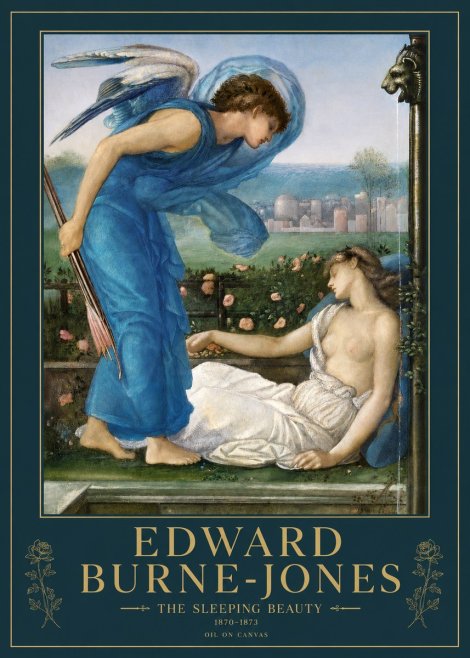 Edward Burne-Jones The Sleeping Beauty No2 - Plakat