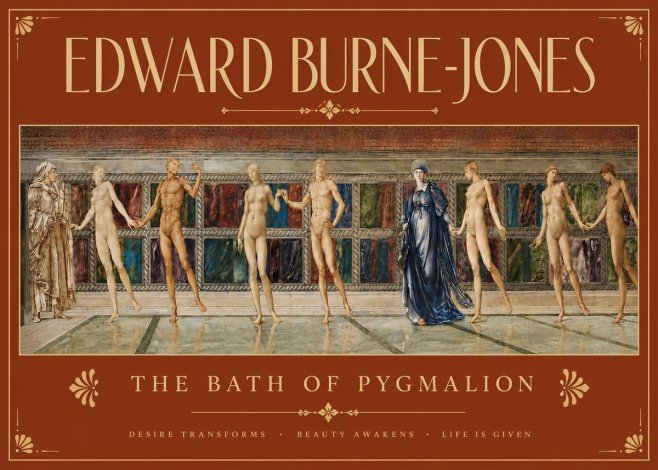 Edward Burne-Jones The Bath of Pygmalion No4 - Plakat