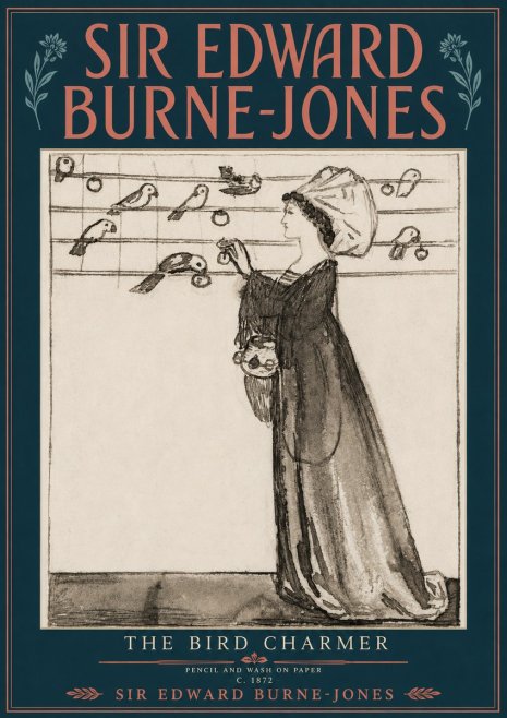 Edward Burne-Jones The Bird Charmer No4 - Plakat