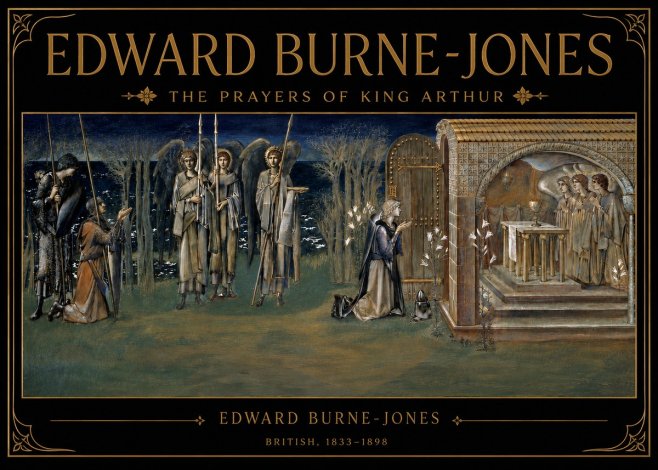 Edward Burne-Jones The Prayers of King Arthur No3 - Plakat