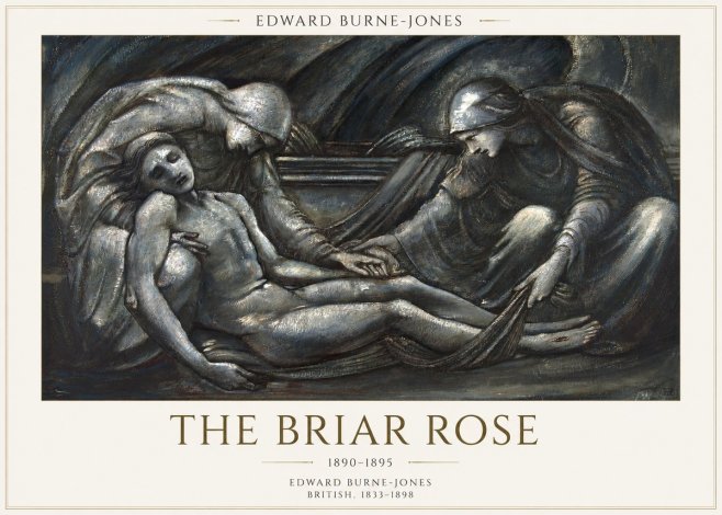Edward Burne-Jones The Briar Rose No1 - Plakat