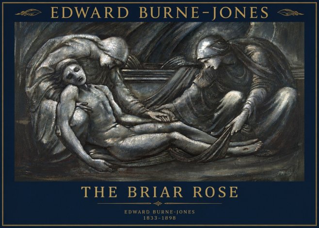 Edward Burne-Jones The Briar Rose No2 - Plakat