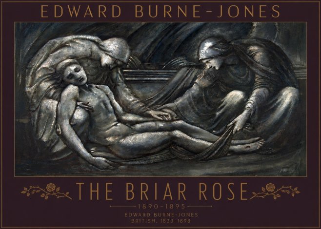 Edward Burne-Jones The Briar Rose No5 - Plakat