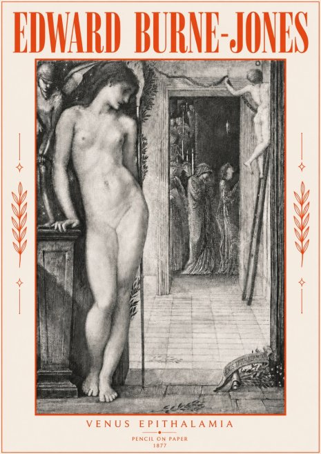 Edward Burne-Jones Venus Epithalamia No5 - Plakat