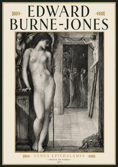 Edward Burne-Jones Venus Epithalamia No6 - Plakat
